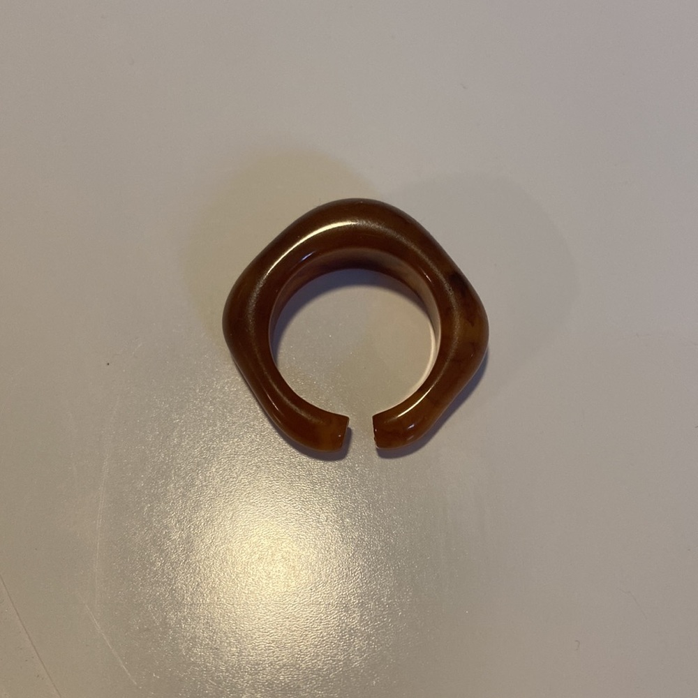 Brown Resin Ring